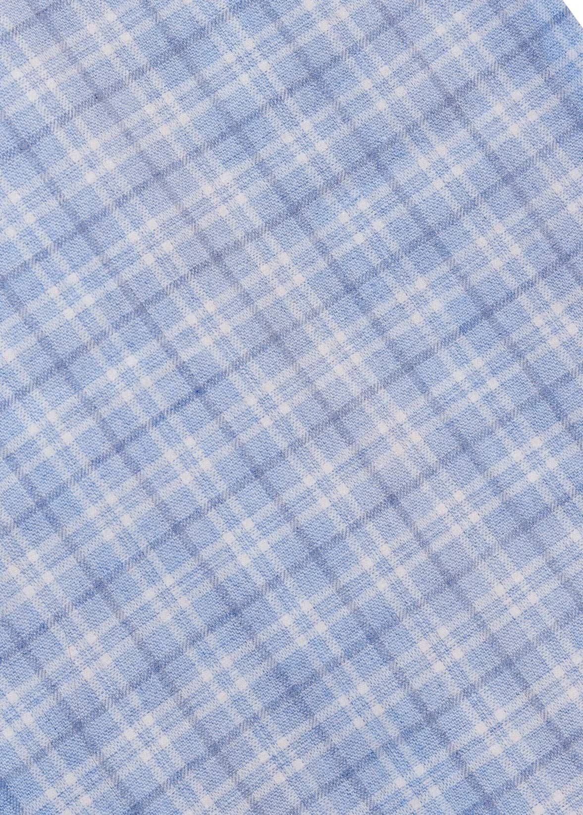 Sandwood Check Wool Blend Pyjamas 7 Sandwood Check Wool Blend Pyjamas - Image 5