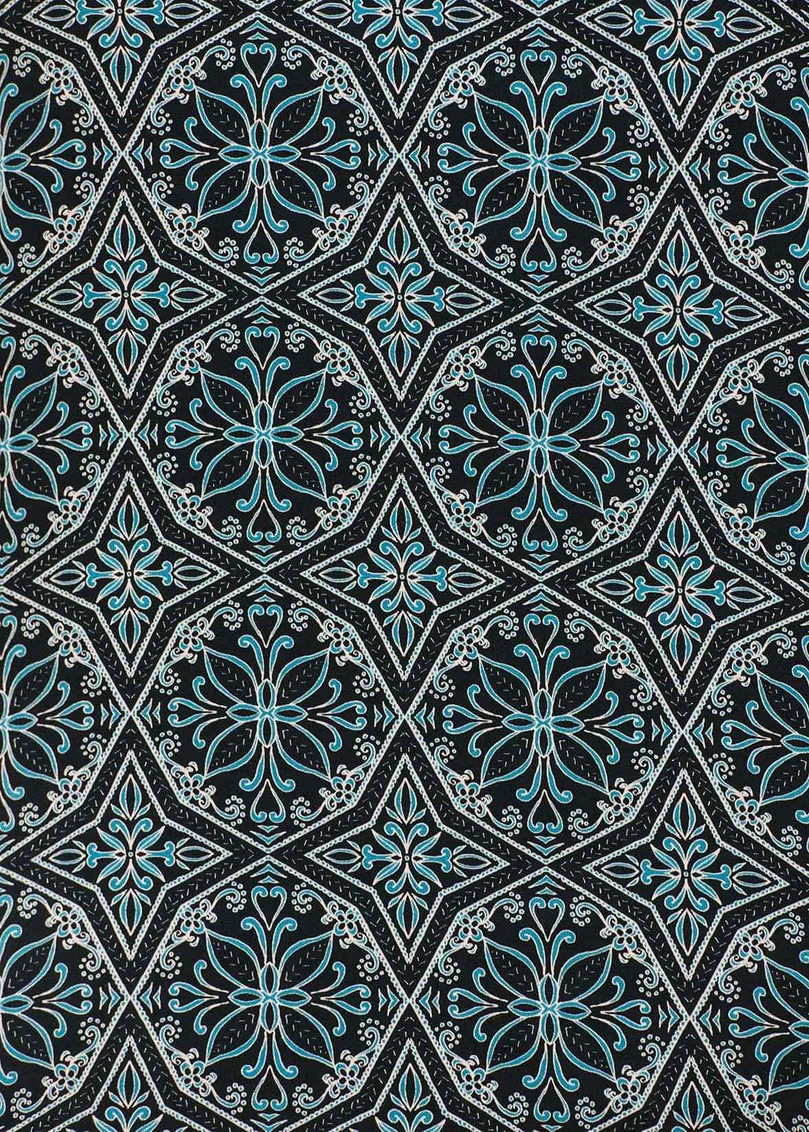 Seville Blue Silk Pyjama Bottoms 6 Seville Blue Silk Pyjama Bottoms - Image 4