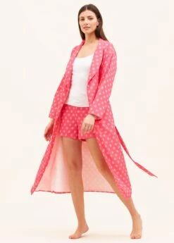 Kaleidoscope Dressing Gown -Fashion Pajama Shop summer dressing gown k