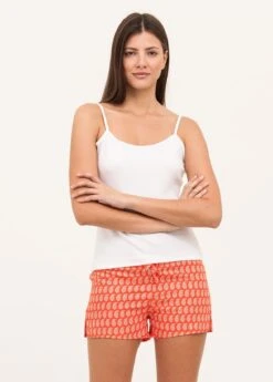 Orange Blossom PJ Shorts