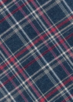 Tobermory Check Wool Blend Dressing Gown -Fashion Pajama Shop tobermory check 6