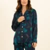 Paradise Silk Pyjamas -Fashion Pajama Shop uk made silk pyjamas ps