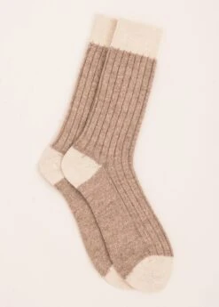 Alpaca Bed Socks - Undyed Shades 11 Alpaca Bed Socks - Undyed Shades -Fashion Pajama Shop womens alpaca socks undyed2