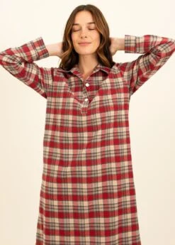 Jam Sandwich Organic Nightshirt -Fashion Pajama Shop womens brushed cotton nightshirt js