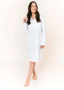 Fashion Pajama Shop 30 Studland Stripe Nightshirt
