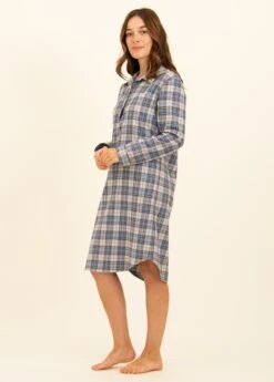 Lomond Organic Nightshirt -Fashion Pajama Shop womens organic cotton nightshirt lo1