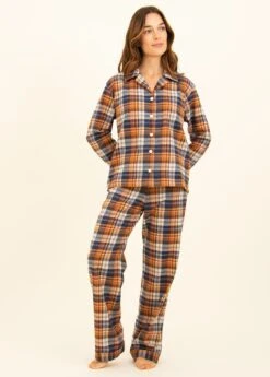 Findhorn Organic Check Pyjamas