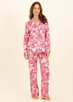 Fantasia Pyjamas -Fashion Pajama Shop womens paisley pyjamas f2