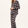 Tummel Check Pyjamas -Fashion Pajama Shop womens winter pyjamas tc