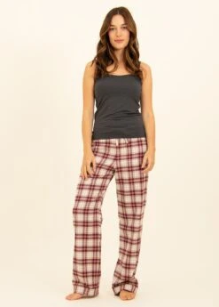 Brancaster Check Wool Blend PJ Trousers