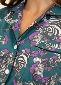 Zebra Pyjamas -Fashion Pajama Shop zebra print pajamas zeb